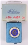1970 Chicago Cubs World Series 1" Ghost Press Pin