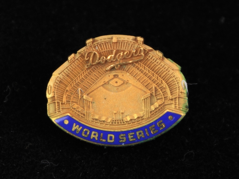 1963 Los Angeles Dodgers World Series 1" Press Pin