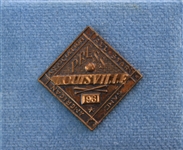 1961 American Association Louisville All Star Game 1" Press Pin