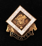 1960 Pittsburgh Pirates World Series 1" Press Pin