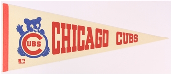 1970s Chicago Cubs 29" Full Size Pennant