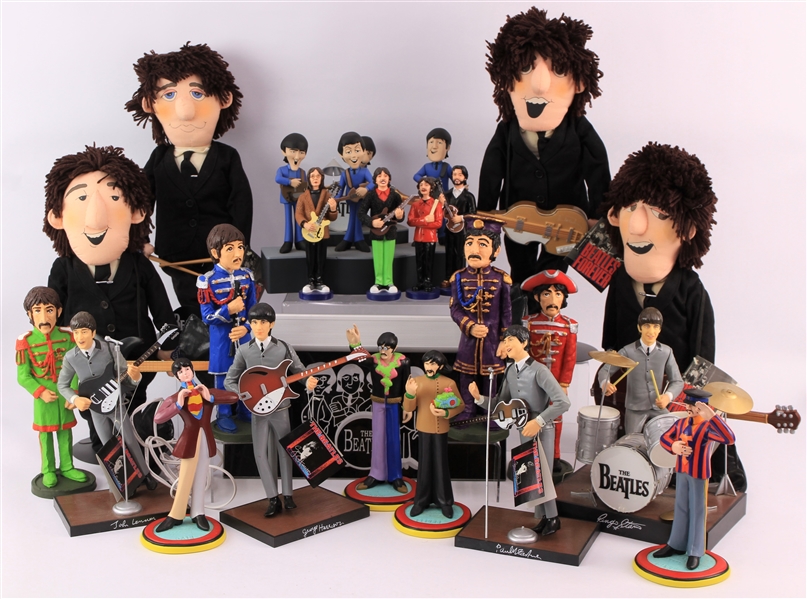 1960s-2000s Beatles Figures, Bobbleheads, Dolls, and more (Lot of 55+)