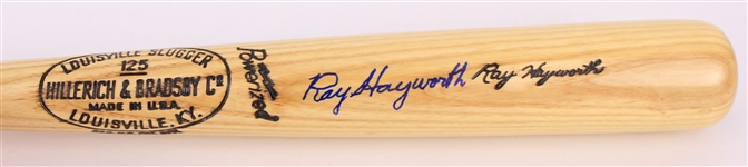 1990s Ray Hayworth Detroit Tigers Signed H&B Louisville Slugger Bat (JSA)