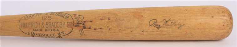 1950-53 Roy Weatherly Professional Model H&B Louisville Slugger Game Used Bat (MEARS LOA)