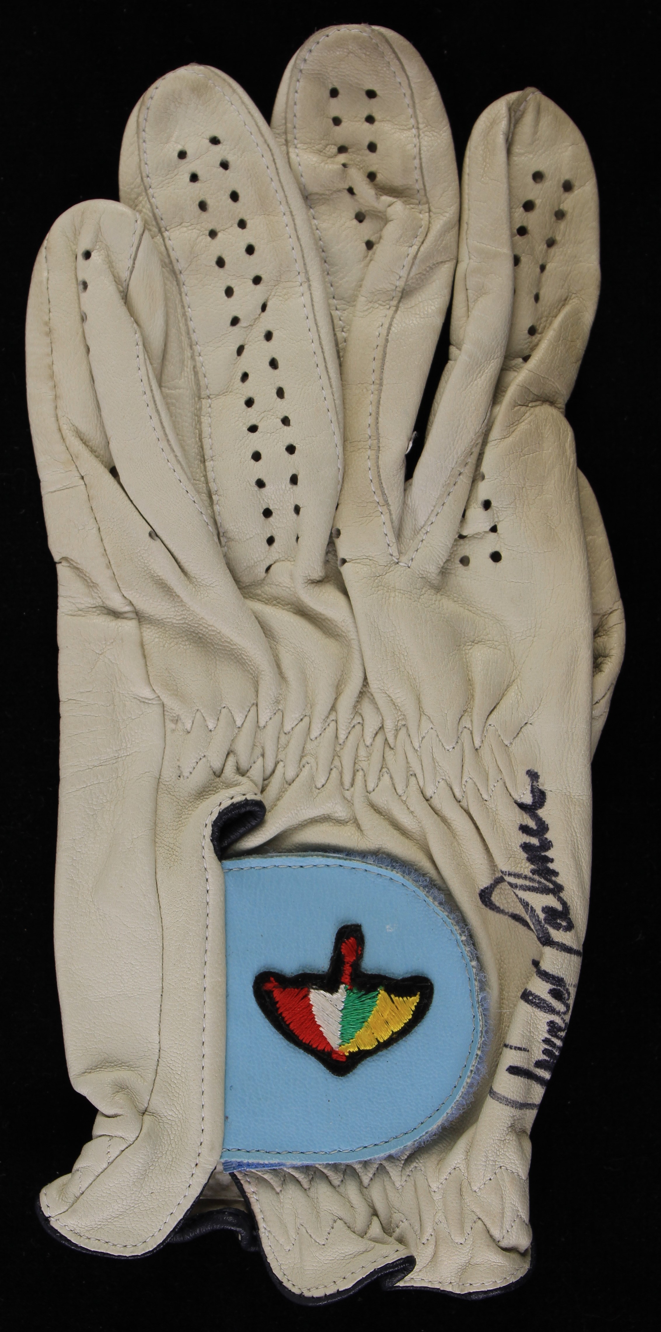 Lot Detail - 1970's Arnold Palmer Signed Tournament Worn Golf Glove ...