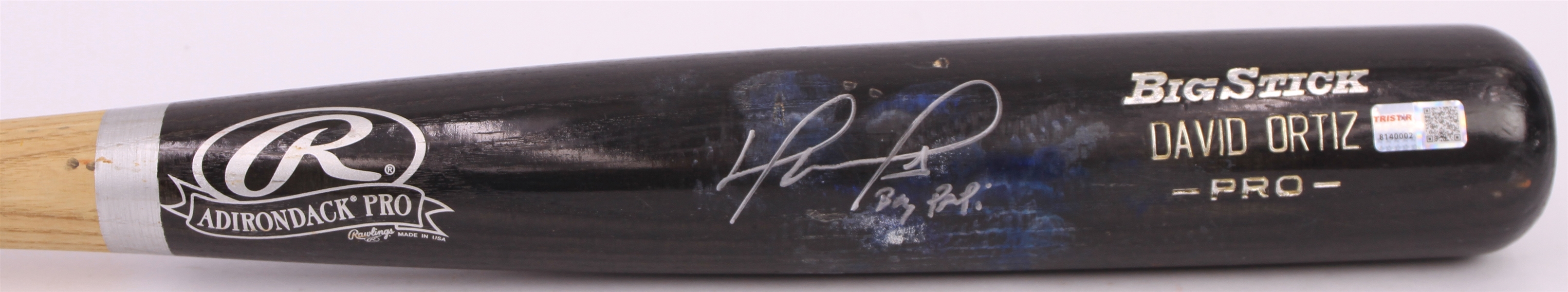 2009 David Ortiz Boston Red Sox Signed Rawlings Adirondack Professional Model Game Used Bat (MEARS A8.5/JSA & PSA/DNA GU 8.5)