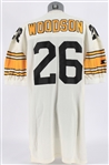 1994 Rod Woodson Pittsburgh Steelers Professional Quality Jersey (MEARS LOA)