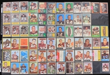 1950's-90's Massive Cleveland Browns Football Trading Card Collection - Lot of over 2,000 Cards