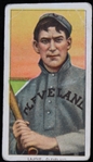 1909-11 Napoloen Lajoie Cleveland Naps T206 Piedmont 350-460 With Bat Baseball Trading Card 