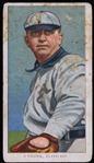 1909-11 Cy Young Cleveland Naps T206 Polar Bear Glove Shows Baseball Trading Card 