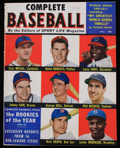 1950 Complete Baseball Magazine
