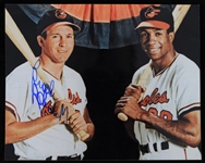 1970s Brooks Robinson Baltimore Orioles Signed 7.75" x 9.75" Photo (JSA)