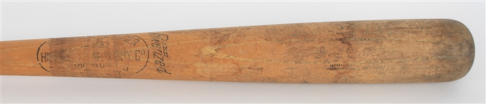 1950s Babe Ruth New York Yankees H&B Louisville Slugger Store Model Bat