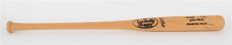 1991-94 John Kruk Philadelphia Phillies Signed Louisville Slugger Professional Model Bat (MEARS LOA/JSA)