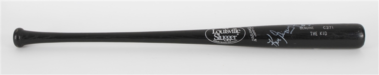 1990 Ken Griffey Jr. Seattle Mariners Signed Louisville Slugger Professional Model The Kid Bat (MEARS LOA/JSA)