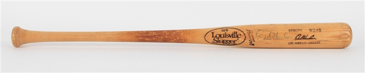 1991-94 Orel Hershiser Los Angeles Dodgers Signed Louisville Slugger Professional Model Game Used Bat (MEARS A7/JSA)