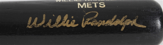 1992 Willie Randolph New York Mets Signed Rawlings Adirondack Professional Model Bat (MEARS LOA/JSA)