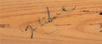 1992 Mark Grace Chicago Cubs Signed Rawlings Adirondack Professional Model Bat (MEARS LOA/JSA)