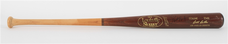 1991-97 Brett Butler Los Angeles Dodgers Signed Louisville Slugger Professional Model Bat (MEARS LOA/JSA)