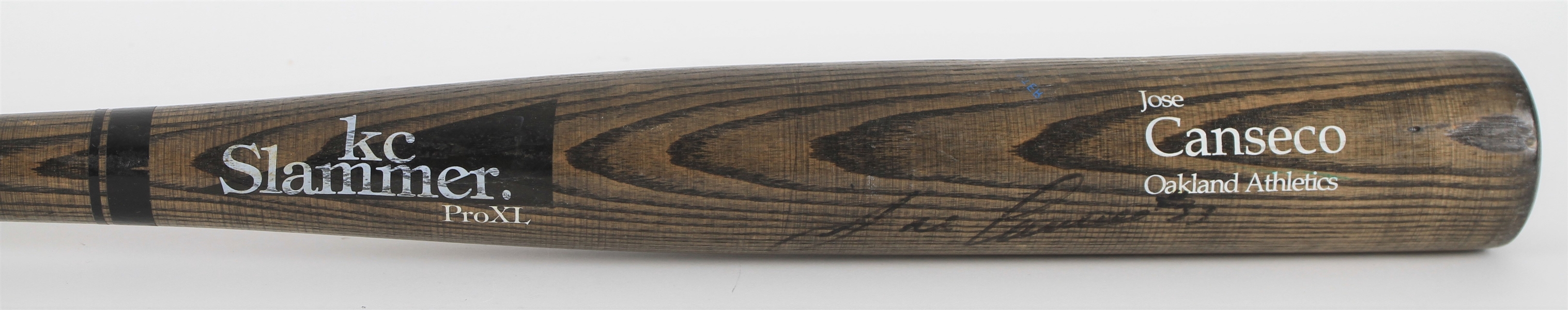 1990-92 Jose Canseco Oakland Athletics Signed KC Slammer Professional Model Bat (MEARS LOA/JSA)