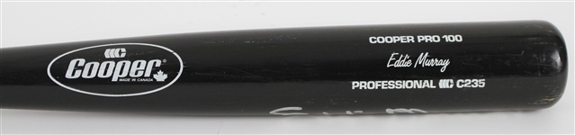 1990s Eddie Murray Signed Cooper Professional Model Bat (MEARS LOA/JSA)