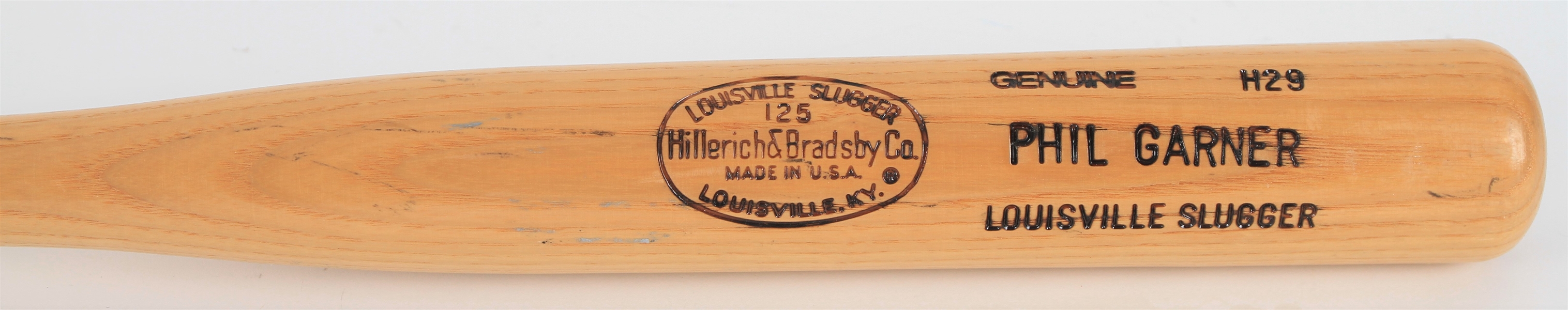 2000-02 Phil Garner Detroit Tigers H&B Louisville Slugger Professional Model Fungo Bat (MEARS LOA)