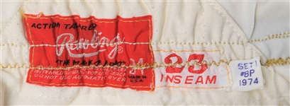 1974 John Vance Thetford Mines Pirates Minor League Game Worn Uniform Pants (MEARS LOA)