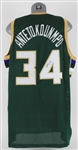 2020s Giannis Antetokounmpo Milwaukee Bucks Signed Jersey (*JSA*)