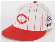 1998 Bret Boone Cincinnati Reds Signed Coors Field All Star Game Cap (MEARS LOA/JSA)