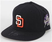 1998 Kevin Brown San Diego Padres Signed Coors Field All Star Game Cap (MEARS LOA/JSA)