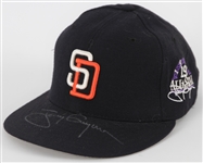 1998 Tony Gwynn San Diego Padres Signed Coors Field All Star Game Cap (MEARS LOA/JSA)