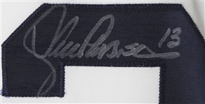 2001 Lance Parrish Detroit Tigers Signed Game Worn Home Jersey (MEARS LOA/JSA/MLB Hologram)