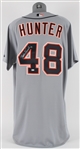 2013 Torii Hunter Detroit Tigers Signed Spring Training Road Jersey (MEARS LOA/JSA/MLB Hologram)