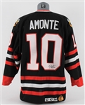 2000's Tony Almonte Chicago Blackhawks Signed Jersey (JSA)