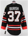 2010 Adam Burish Chicago Blackhawks Signed Jersey (JSA)