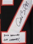 2010 Adam Burish Chicago Blackhawks Signed Jersey (JSA)