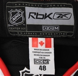 2010 Adam Burish Chicago Blackhawks Signed Jersey (JSA)