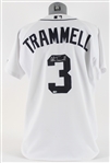 2004 Alan Trammell Detroit Tigers Signed Game Worn Home Jersey (MEARS LOA/JSA/MLB Hologram)
