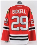 2013 Brian Bickell Chicago Blackhawks Signed Jersey (*JSA*)