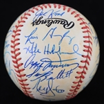 1995 Chicago Cubs Team Signed ONL Coleman Baseball w/ 25+ Signatures Including Mark Grace, Sammy Sosa, Luis Gonzalez & More (*Full JSA Letter*)