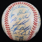 1995 Chicago Cubs Team Signed ONL Coleman Baseball w/ 25+ Signatures Including Mark Grace, Sammy Sosa, Luis Gonzalez & More (*Full JSA Letter*)