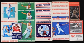1940-80 Chicago Cubs Publication Collection - Lot of 26