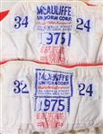 1975 Boston Red Sox Home Uniform Pants - Lot of 2 (MEARS LOA)