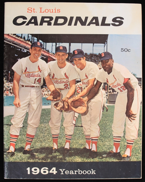 1964 St. Louis Cardinals Team Yearbook