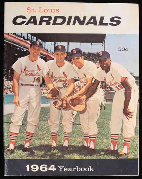 1964 St. Louis Cardinals Team Yearbook