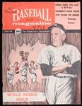 1956 The Original Baseball Magazine World Series Issue