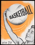 1947 Chicago Stags Toronto Huskies Chicago Stadium Game Program