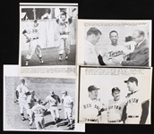 1920's-60's Baseball Photography Collection - Lot of 11 w/ Jack Fournier Brooklyn Robins Original Photo, Wire Photos & More