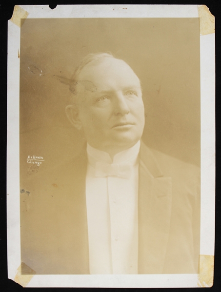 1890s Cap Anson Chicago Colts  7.25" x 9.75" Original Photo