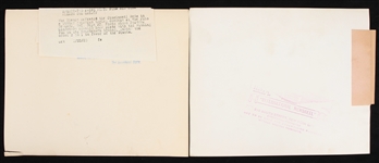 1923-28 Baseball 8 x 10 Original Photos - Lot of 2